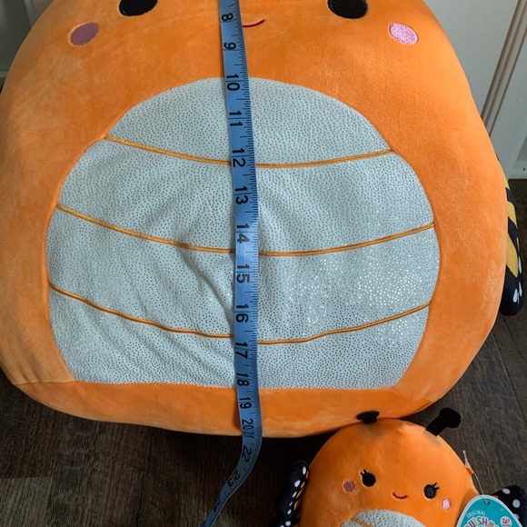 SQUISHMALLOWS MONY THE MONARCH BUTTERFLY SET 16-20”& 5” Rare Limited Edition NWT - Picture 5 of 16